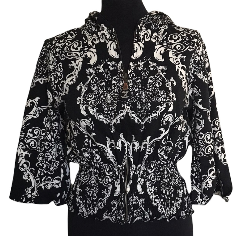 BURN N VIOLET 3/4 Bell Sleeves Hoodie